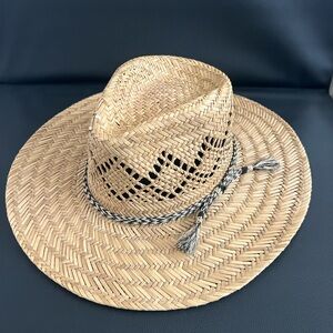 Brixton unisex straw hat size M 7 1/4